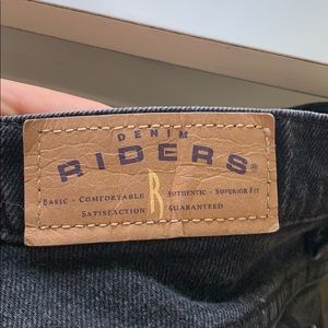 Lee Denim Riders Black Jeans